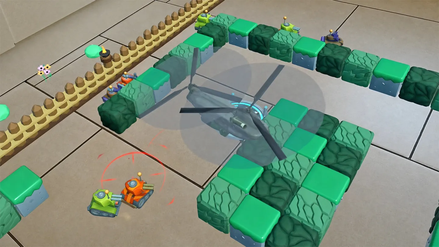 Meta Quest 游戏《坦克复仇者 - 混合现实》Tank Avenger - Mixed Reality