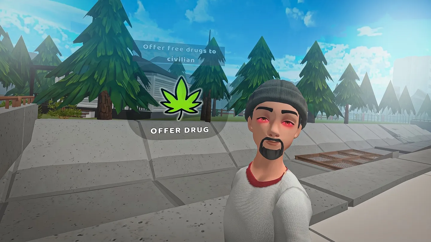 Meta Quest 游戏《禁品交易游戏模拟器 VR》Drug Dealing Simulator VR