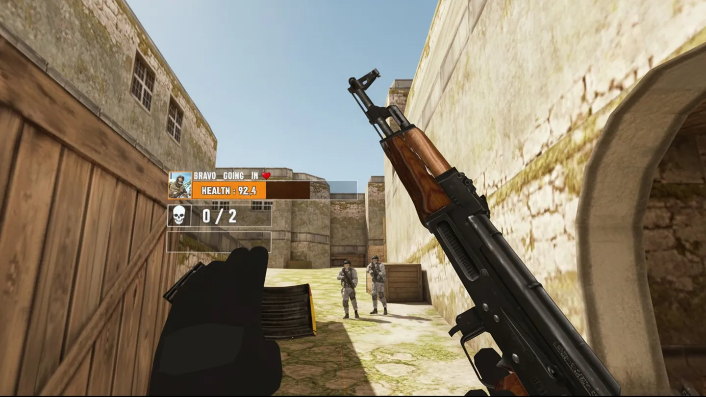 Meta Quest 游戏《突击队枪战行动》Commando Strike Ops : Gun Shooting VR
