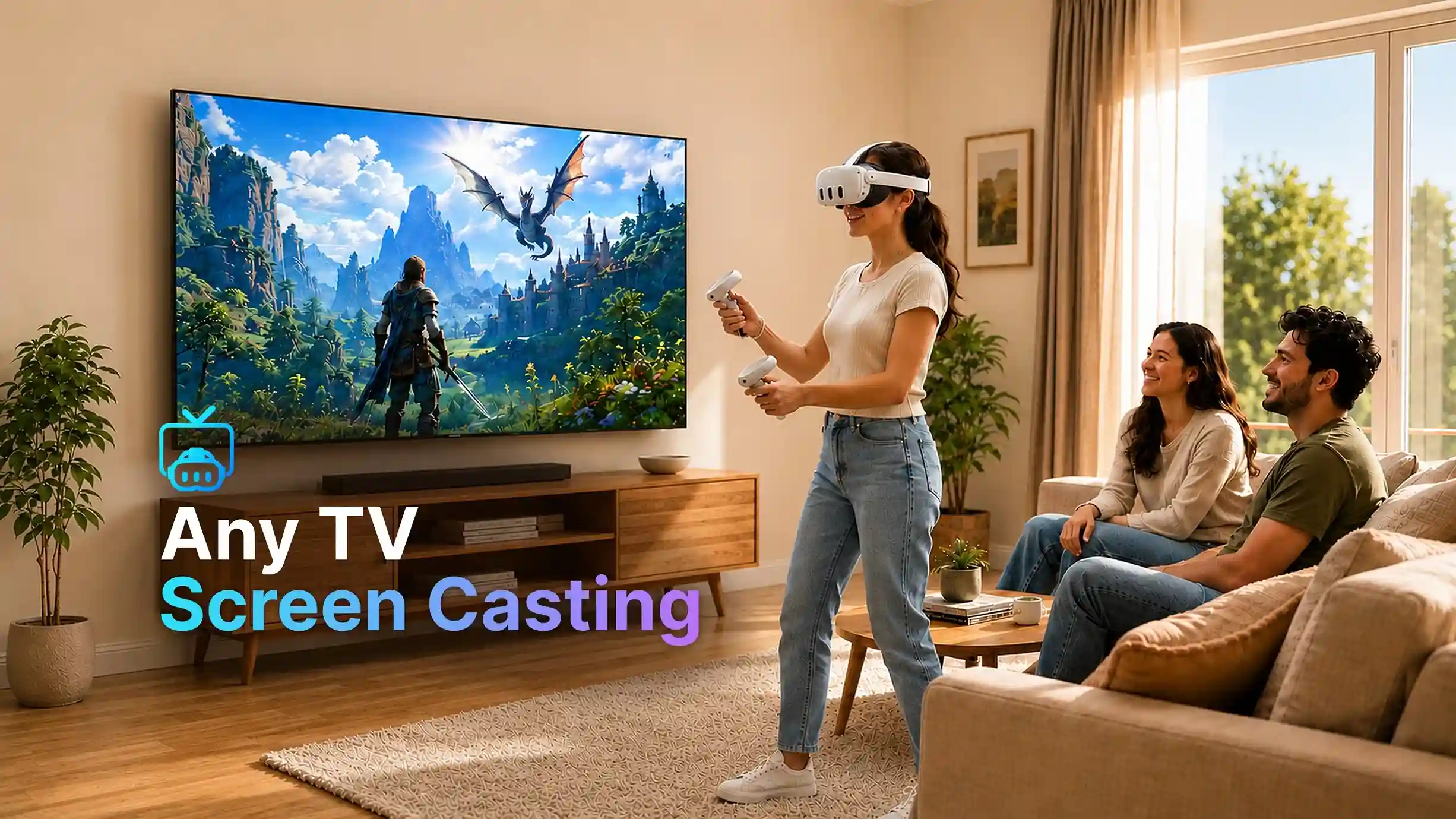 Meta Quest 应用《任意电视投屏》Any TV Screen Casting