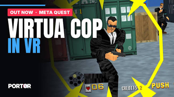 Meta Quest 游戏《虚拟警察》Port0r:Cop VR