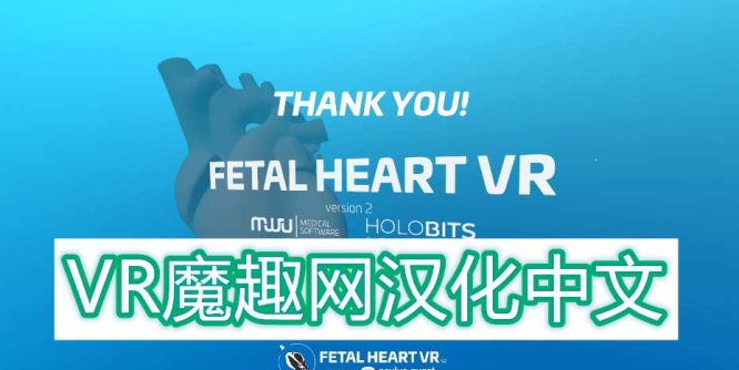 Oculus Quest 医学《心脏病医学VR汉化版》Fetal Heart VR