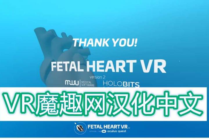 Oculus Quest 医学《Fetal Heart VR 汉化版》心脏病医学VR – VR魔趣网