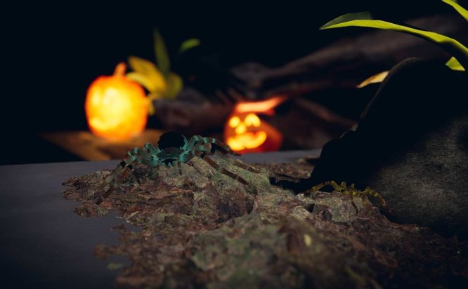 Oculus Quest 游戏《蜘蛛体验》Relaxed spiders experience