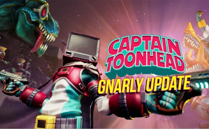 Oculus Quest 游戏《卡通头船长 vs 来自外太空的朋克VR》Captain ToonHead vs the Punks from Outer Space