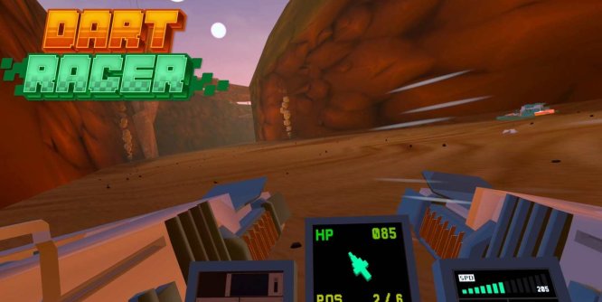 Oculus Quest 游戏《飞镖赛车手》Dart Racer
