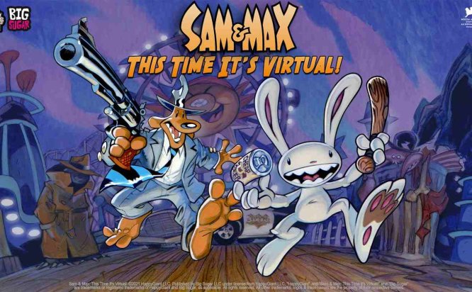 Oculus Quest 游戏《奇妙创通关:虚拟警探》Sam and Max: This Time Its Virtual