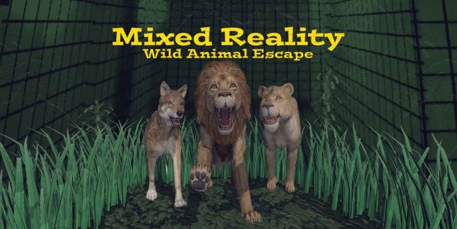 Meta Quest 游戏《Mixed Reality Wild Animal Escape》混合现实野生动物逃生