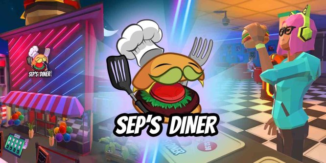 Meta Quest 游戏《Seps Diner》汉堡餐厅
