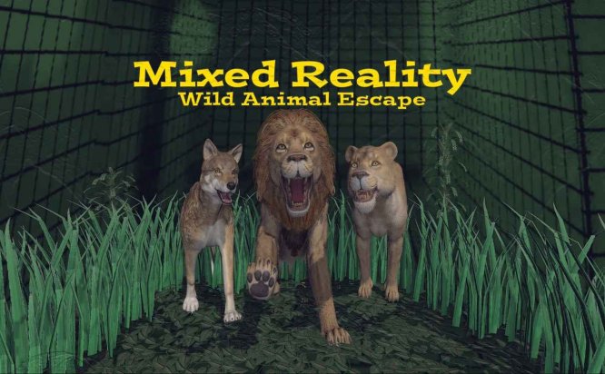 Meta Quest 游戏《Mixed Reality Wild Animal Escape》混合现实野生动物逃生