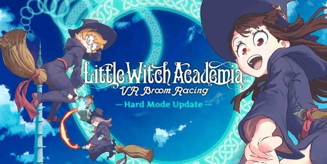 Oculus Quest 游戏《小魔女学园》Little Witch Academia: VR Broom Racing