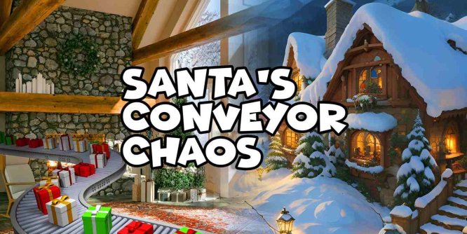 Oculus Quest 游戏《圣诞老人的传送》Santas Conveyor Chaos