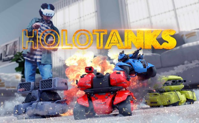Oculus Quest 游戏《全息坦克》Holotanks