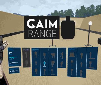 Oculus Quest 游戏《射击靶场》GAIM Range