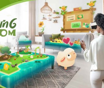 Meta Quest 游戏《梦想的房间》Living Room