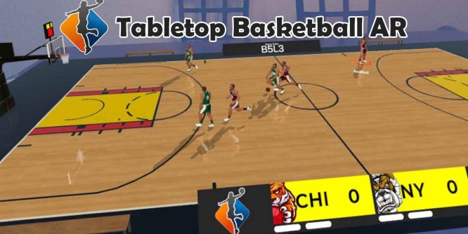 Meta Quest 游戏《桌上篮球 AR》Tabletop Basketball AR