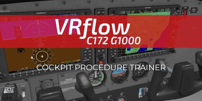 Meta Quest 游戏《飞行模拟 空客C172S G1000》VRflow C172S G1000