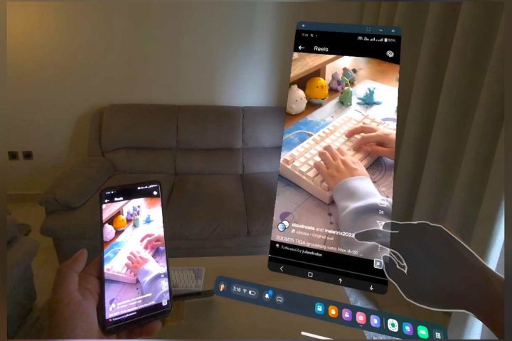 Oculus Quest 应用《空间电话：镜像与控制》Spatial Phone: Mirror Control – VR魔趣网