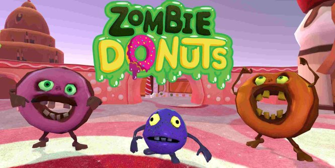 Oculus Quest 游戏《僵尸甜甜圈》Zombie Donuts