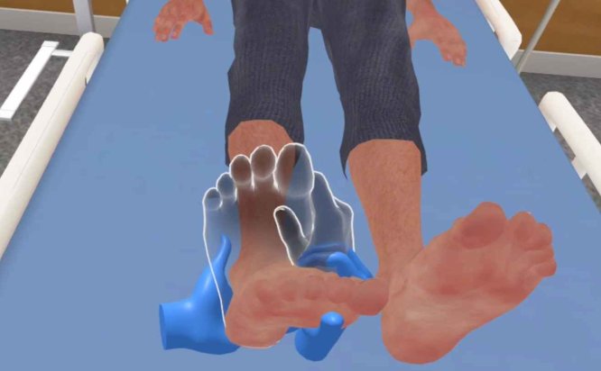 Meta Quest 游戏《PROM 模拟器(足部护理)》PROM Simulator (Foot Care)