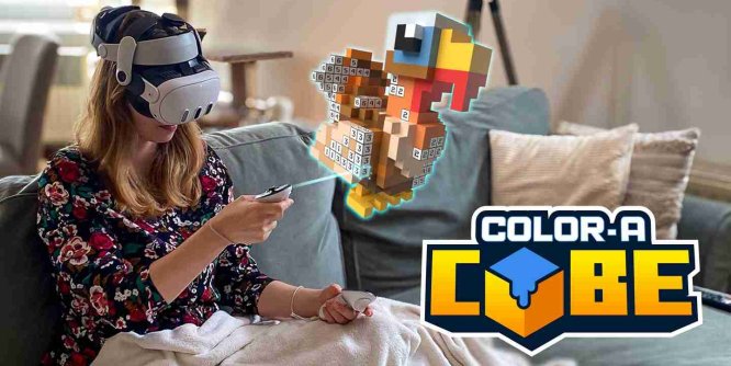 Meta Quest 游戏《颜色立方体》Color-A-Cube