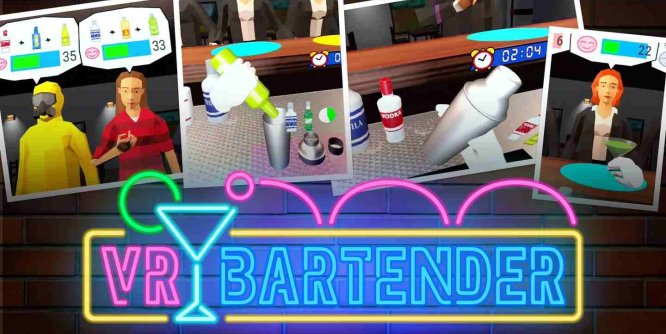 Meta Quest 游戏《调酒师》VR BARTENDER