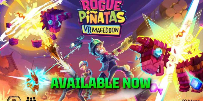 Oculus Quest 游戏《流氓皮纳塔》Rogue Pinatas- VRmageddon