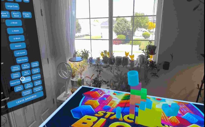 Meta Quest 游戏《堆叠积木》Stack the Blocks