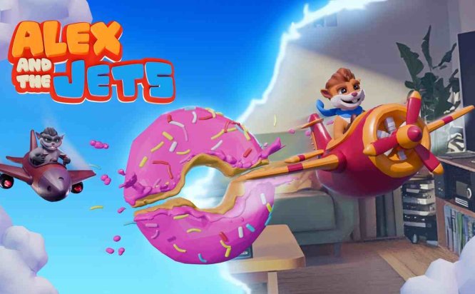 Meta Quest 游戏《亚历克斯和喷气机队》Alex and the Jets