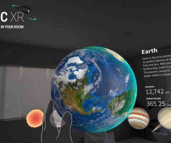 Meta Quest 游戏《房间里的宇宙XR空间》Cosmic XR – Space In Your Room