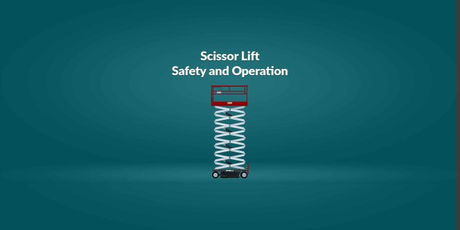 Meta Quest 游戏《剪叉式升降机的安全和操作》Scissor Lift Safety and Operation