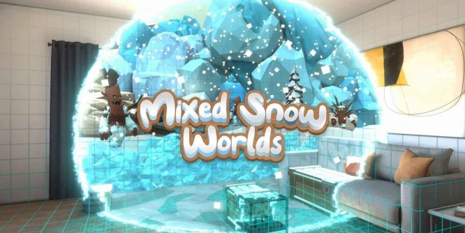 Meta Quest 游戏《混合雪世界》Mixed Snow Worlds