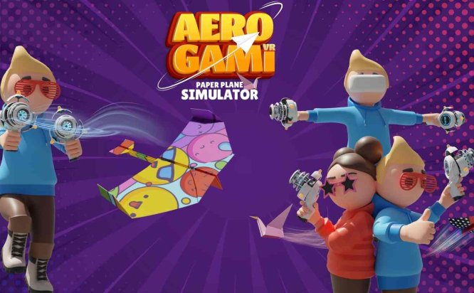 Meta Quest 游戏《航空纸机模拟器VR》AEROGAMI VR: PAPER PLANE SIMULATOR