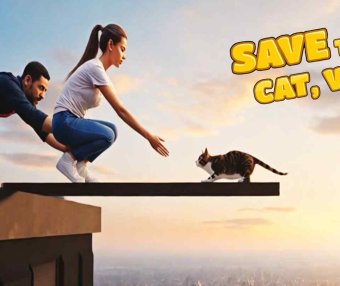 Meta Quest 游戏《拯救猫咪 – 木板救援体验》Save The Cat – Plank Rescue Experience