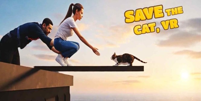 Meta Quest 游戏《拯救猫咪 – 木板救援体验》Save The Cat – Plank Rescue Experience