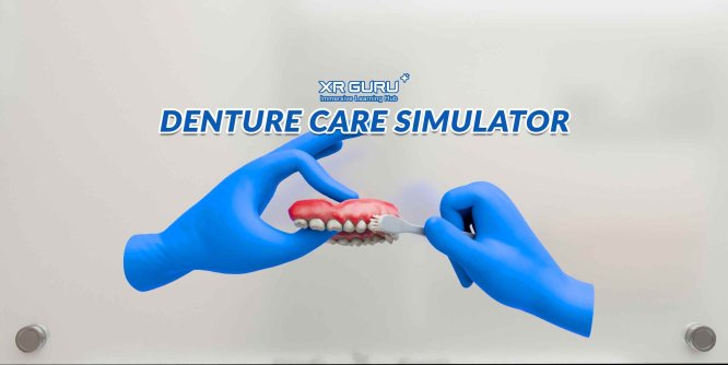 Meta Quest 游戏《义齿护理模拟器》Denture Care Simulator