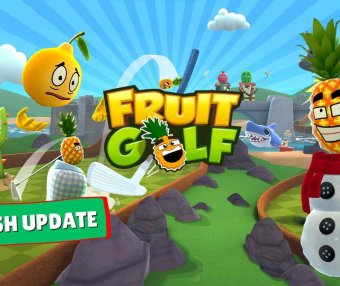 Meta Quest 游戏《水果高尔夫》Fruit Golf