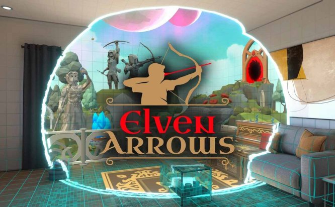 Meta Quest 游戏《精灵之箭 – 混合现实弓箭游戏》Elven Arrows – Mixed Reality Bow Arrow