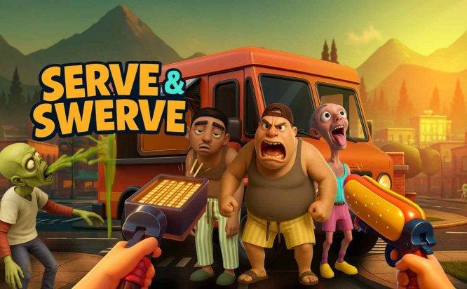 Meta Quest 游戏《古怪的卡车》Serve Swerve